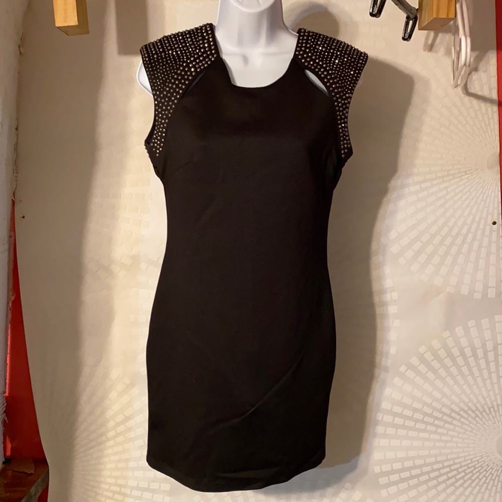 Women’s medium black mini dress